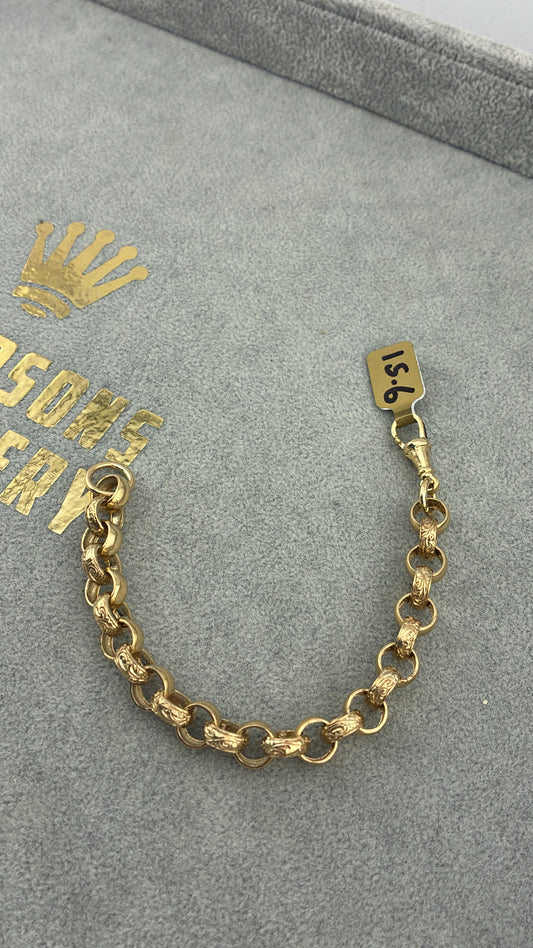 Kids 9CT Belcher Bracelets