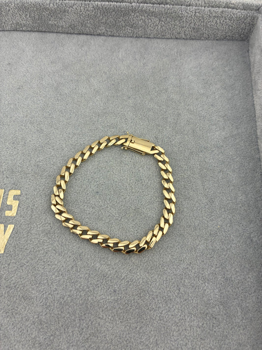 9K Cuban Bracelet